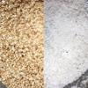 Giã lần lượt đậu phộng, mè trắng, muối trong cối, cho thêm đường, trộn đều. Cuối cùng chỉ việc cho vào hũ thủy tinh, đậy kín và dùng dần thôi. Cách làm muối mè đậu phộng chắc chắn sẽ trở thành 