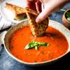 Trút súp ra bát và thưởng thức thôi nào. Cách làm món súp cà chua tương đối đơn giản, chỉ cần chuẩn bị chút xíu nguyên liệu dễ kiếm và gần gũi, bỏ ra chút thời gian buổi sáng là đã có ngay món súp thơm ngon rồi.