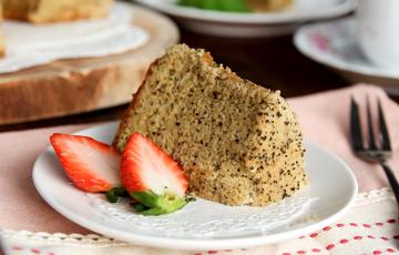 Bánh bông lan trà sữa Earl grey - Earl grey chiffon cake