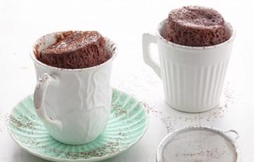 Bánh cốc chocolate bằng lò vi sóng