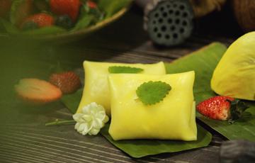 Bánh Crepe trái cây nhiệt đới Thái Lan