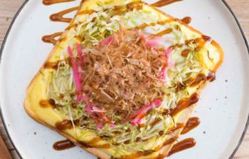 Bánh mì nướng Okonomiyaki