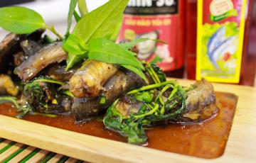 Cá kèo kho rau răm dầu hào tỏi ớt CHIN-SU