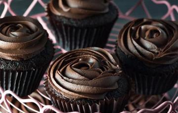 Cupcake chocolate xốp mềm