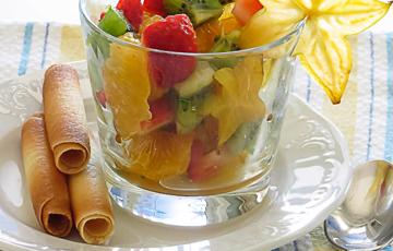 Salad trái cây nhiệt đới sốt mật ong