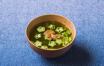 Súp Tảo bẹ Hokkaido - Dashi soup with shredded kelp