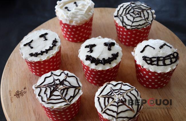 Cupcake Halloween ma quái