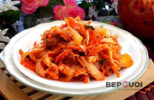 Kim chi cải thảo cà rốt