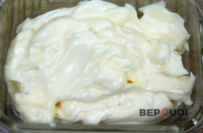 Cáchlàm sốt mayonnaise tại nhà