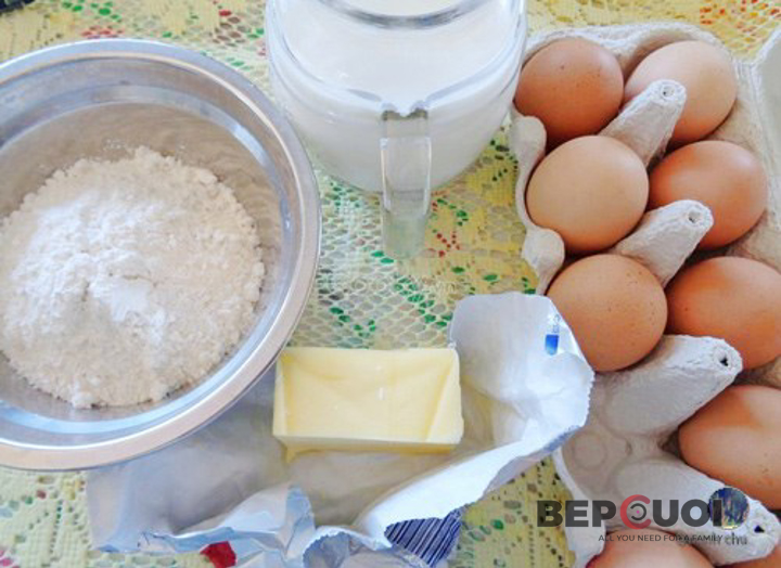 Cách làm bánh crepe kem sầu riêng