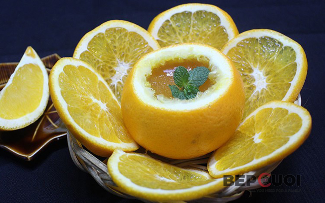 Cách làm rau câu dẻo trái cam đẹp mắt hấp dẫn