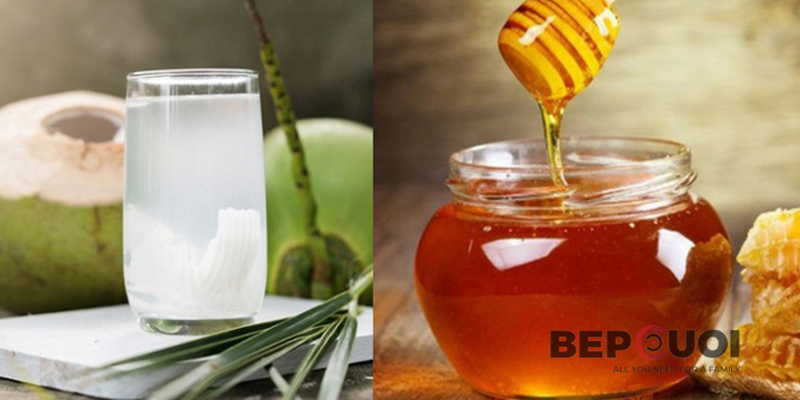Tại sao nên cho 1 thìa mật ong vào nước dừa khi uống?