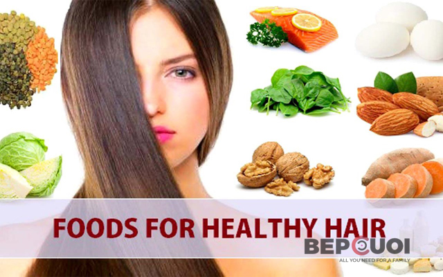 Thực phẩm có lợi và có hại cho tóc chúng ta cần lưu ý để có mái tóc khỏe mạnh